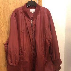 4X BOMBER JACKET in MAROON